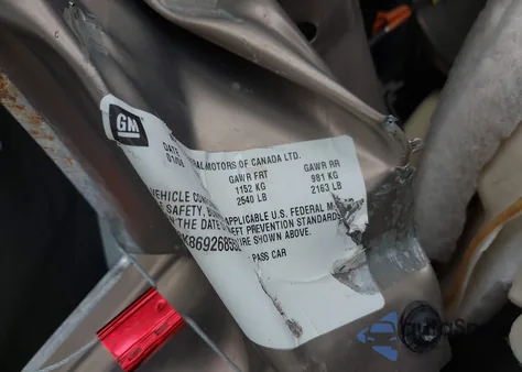 2006 Chevrolet Impala Ls from USA, damaged, VIN 2G1WB58K869268552